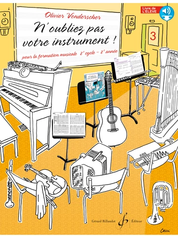 N’oubliez pas votre instrument ! Volume 3 Visuel